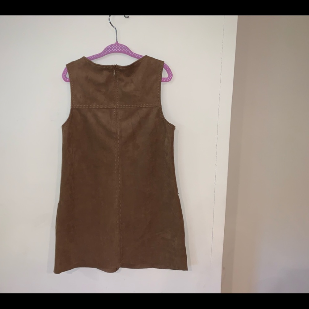 Brown Zara girls dress. - Picture 3 of 5